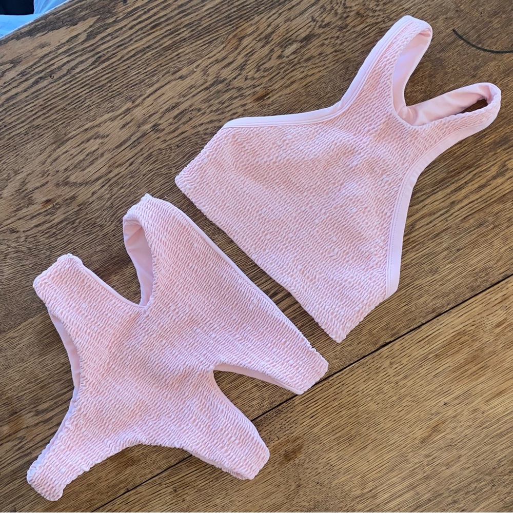 Tori Praver Pink Bikini Set